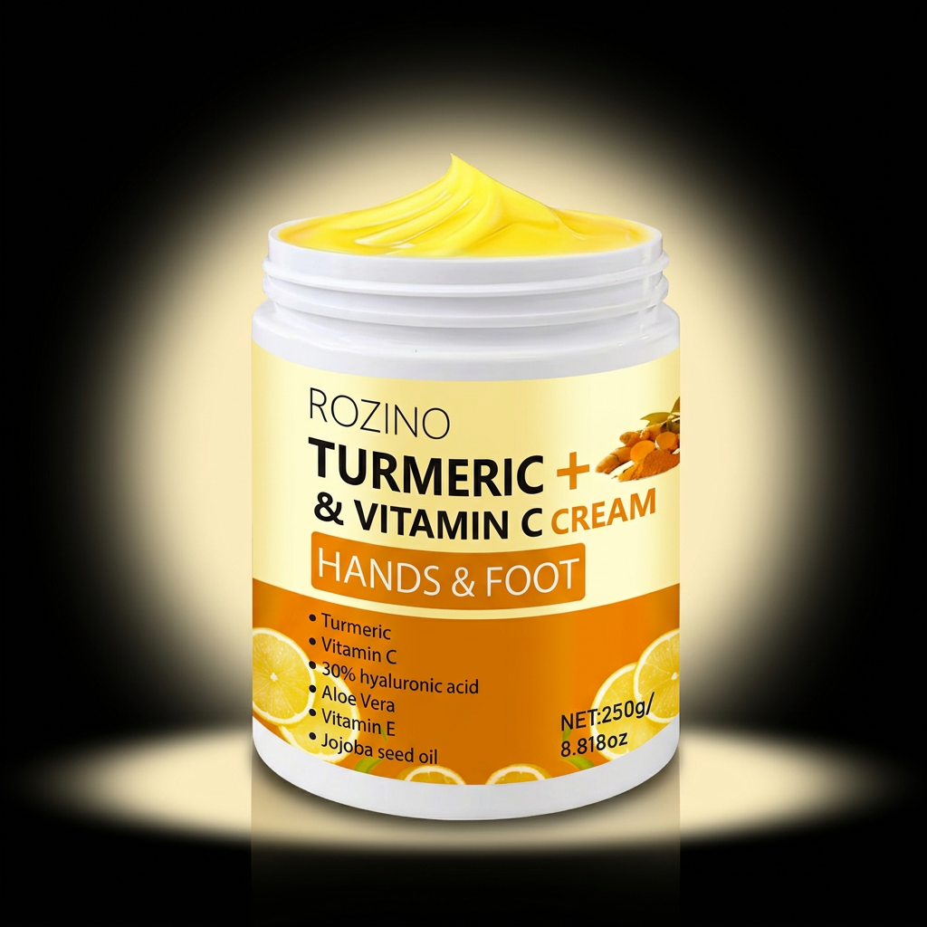 ROZINO Turmeric & Vitamin C Hands & Foot Cream